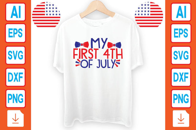 My First 4th of July SVG Craftlabsvg24 