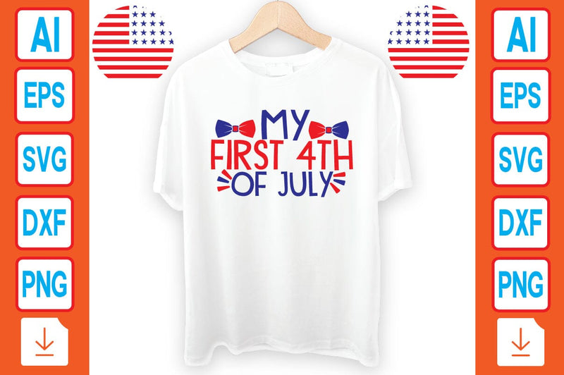 My First 4th of July SVG Craftlabsvg24 