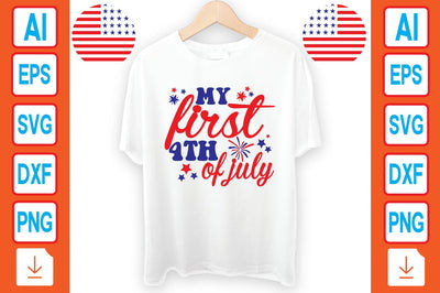 My First 4th of July SVG Craftlabsvg24 
