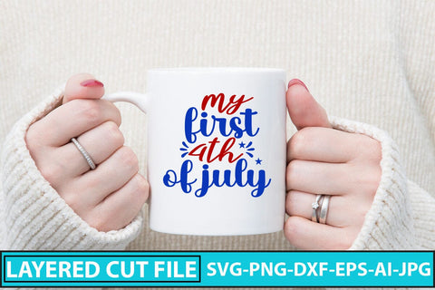 My First 4th Of July SVG Cut File SVG Syaman 