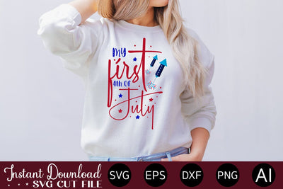My First 4th Of July svg SVG designmaster24 
