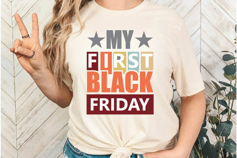 My First Black Friday SVG Shahin alam 