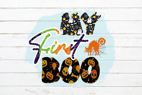 My First Boo Sublimation Design Sublimation Rafiqul20606 