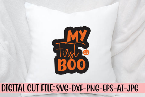 My First Boo SVG Cut File SVG Syaman 