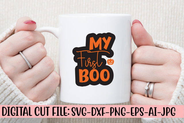My First Boo SVG Cut File SVG Syaman 