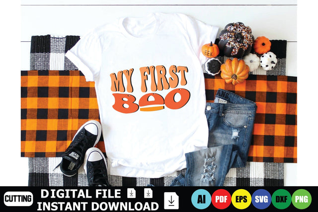 My First Boo SVG Shahin alam 