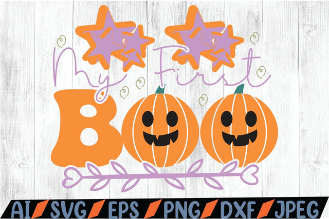 My First Boo SVG SVG MStudio 