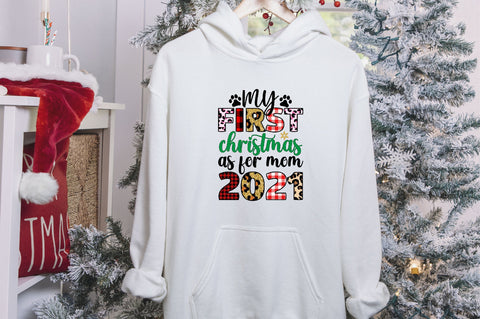 my first christmas as for mom 2021 Sublimation SVGArt 