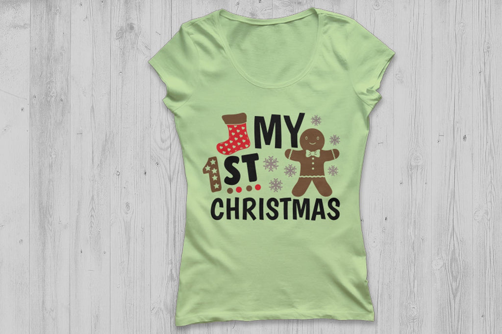 My First Christmas| Christmas SVG Cutting Files. - So Fontsy