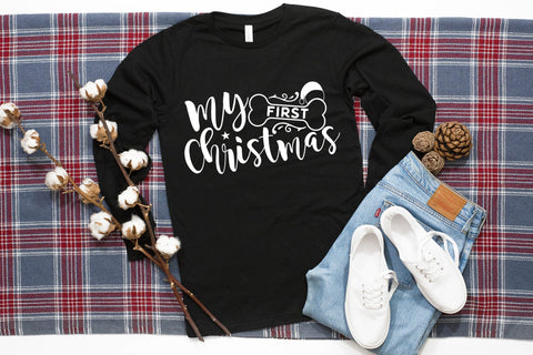 My First Christmas | Dog Christmas SVG Design SVG CraftLabSVG 