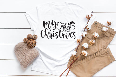 My First Christmas | Dog Christmas SVG Design SVG CraftLabSVG 
