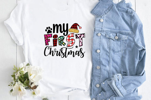 my first christmas Sublimation SVGArt 