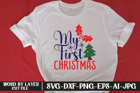 My First Christmas SVG DESIGN SVG MStudio 