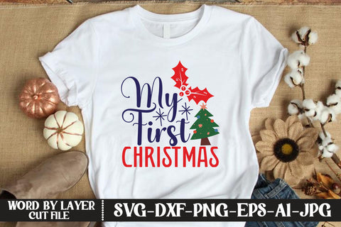 My First Christmas SVG DESIGN SVG MStudio 