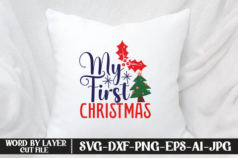 My First Christmas SVG DESIGN SVG MStudio 