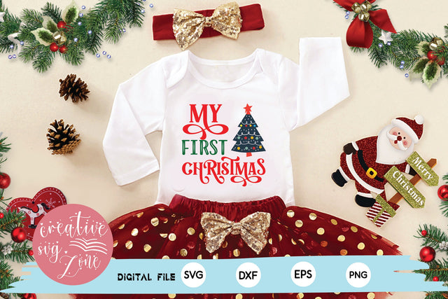 My First Christmas SVG md faruk hossain 