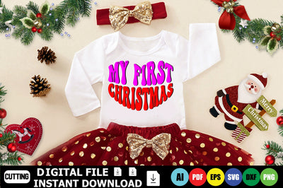 My First Christmas SVG Shahin alam 