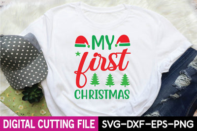 My first christmas SVG SVG BB Type Studios 