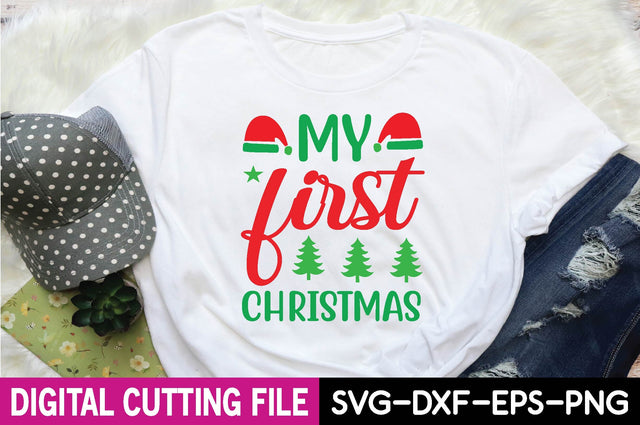 My first christmas SVG SVG BB Type Studios 