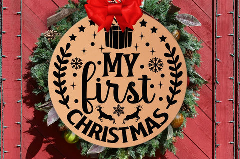 My first christmas SVG SVG DESIGNISTIC 