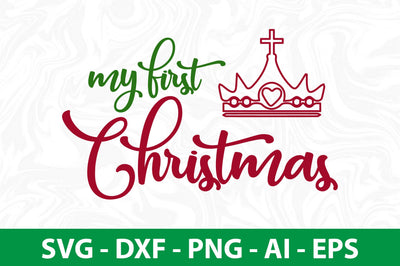 My First Christmas svg SVG nirmal108roy 