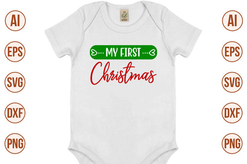 My First Christmas-svg SVG orpitasn 