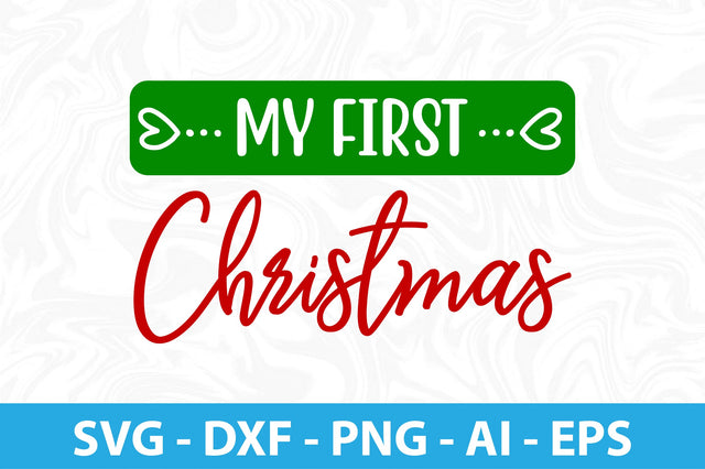 My First Christmas-svg SVG orpitasn 