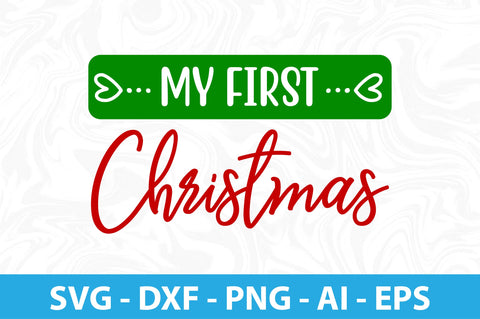 My First Christmas-svg SVG orpitasn 