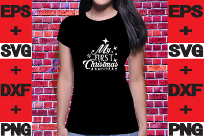 My first Christmas SVG svgteam 