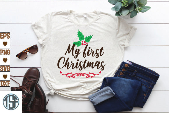 My first Christmas SVG thesvgfactory 