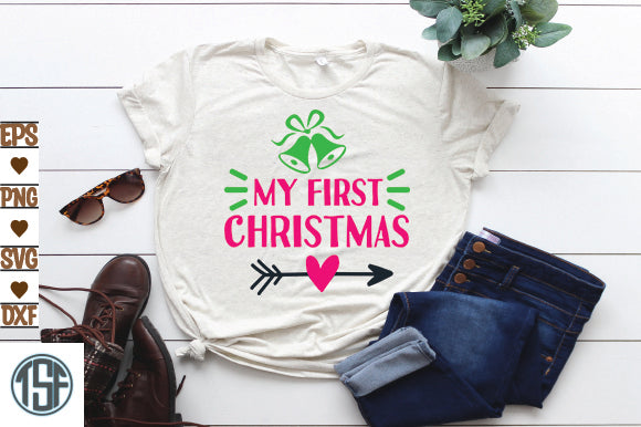 My First Christmas SVG thesvgfactory 