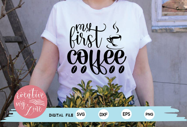 my first coffee SVG md faruk hossain 