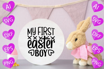 My First Easter - Boy SVG CraftlabSvg29 