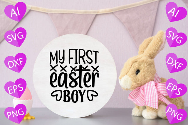 My First Easter - Boy SVG CraftlabSvg29 