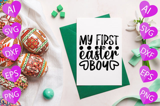 My First Easter - Boy SVG CraftlabSvg29 