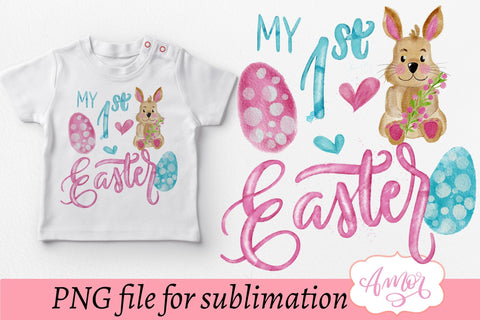 My first easter sublimation design Sublimation Amorclipart 