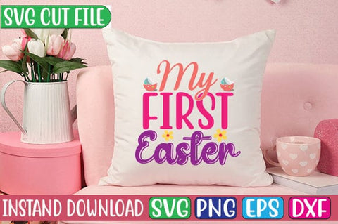 My First Easter SVG Cut File SVG Studio Innate 