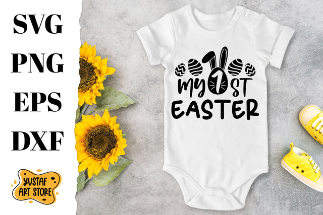My first easter SVG design SVG Yustaf Art Store 