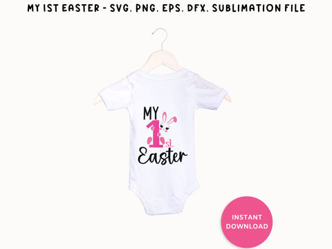 My first Easter SVG PNG Files for cutting machines SVG Elise Cellucci 