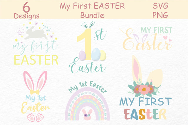 My First Easter SVG & PNG SVG ElenDesigns 