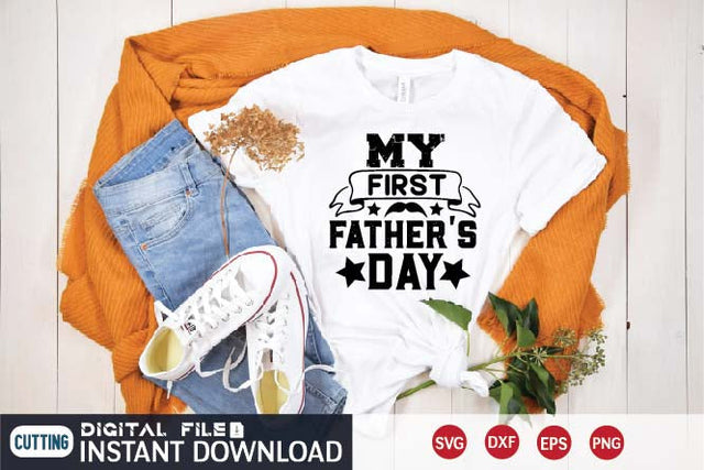 my first father's day svg SVG designer krishna 