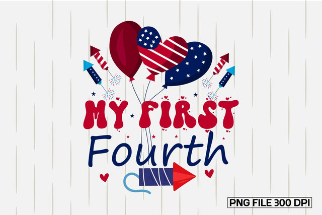 My First Fourth-01 SVG designmaster24 