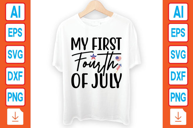 My First Fourth of July SVG Craftlabsvg24 