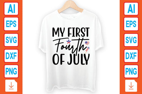 My First Fourth of July SVG Craftlabsvg24 