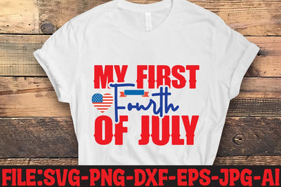 My First Fourth Of July SVG MStudio 
