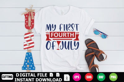 My First Fourth Of July SVG Shahin alam 