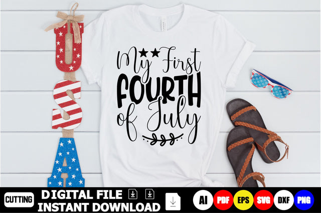 My First Fourth Of July SVG Shahin alam 