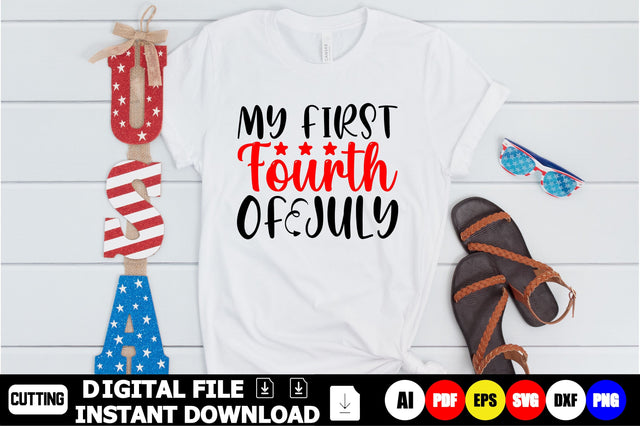My First Fourth Of July SVG Shahin alam 