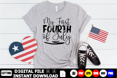 My First Fourth Of July SVG Shahin alam 