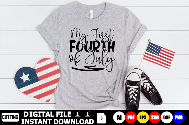 My First Fourth Of July SVG Shahin alam 
